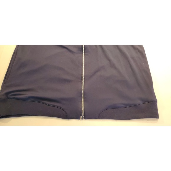 Nike Team Dri FIT Track Jacket Full Zip Navy Blue Mens XXL Vintage Athletic - Picture 2 of 7